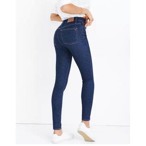 Madewell Curvy High-Rise Skinny Jeans Dark Wash